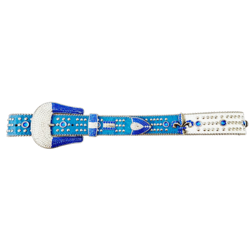 Fleur Blue – White Sapphire BB Simon
