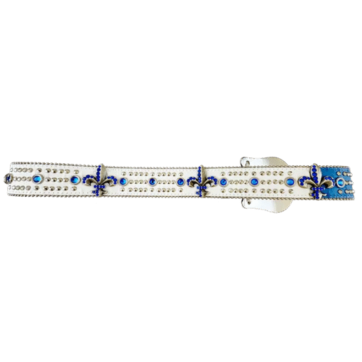 Fleur Blue – White Sapphire BB Simon