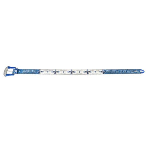 Fleur Blue – White Sapphire BB Simon
