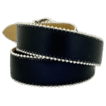 Silver Wing Black / Clear Belt