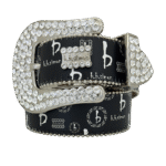 Classic BB Pattern Black/Clear - BB Simon Belt