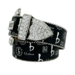 Classic BB Pattern Black/Clear - BB Simon Belt