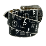 Classic BB Pattern Black/Clear - BB Simon Belt